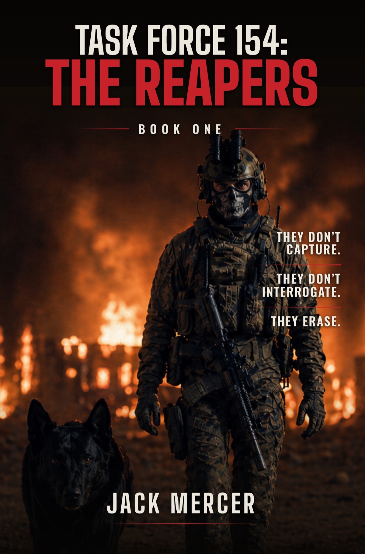 Task Force 154: The Reapers — Book One — front cover